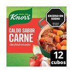 Caldo de Carne Knorr en Cubos 12 uni #1