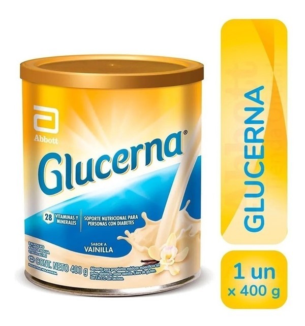 Glucerna Suplemento Nutricionalvainilla en Lata 400 gr alt