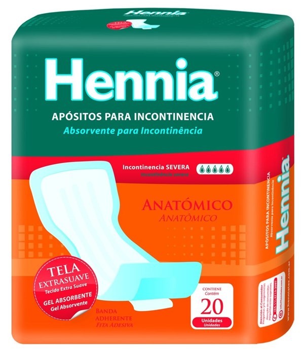 Hennia Apositos Incontinencia Fuerte (20 Unidades) #1