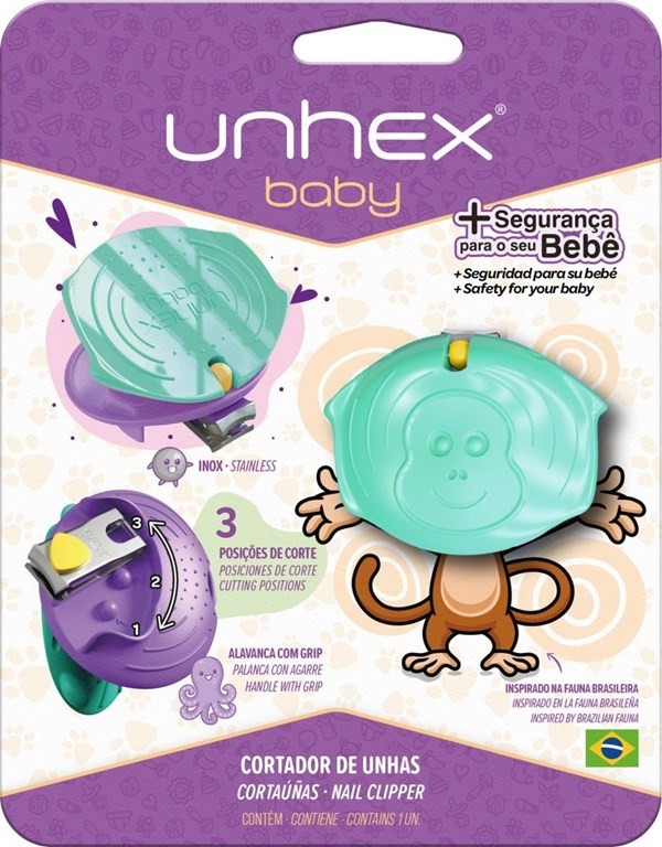 Unhex Cortauñas Baby Animales Del Bosque alt