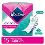 Nosotras Protectores Diarios Largos X 15 Unidades Unico #1