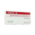 Casasco Otevil Betahistina 16 Mg x 30 Comp #1