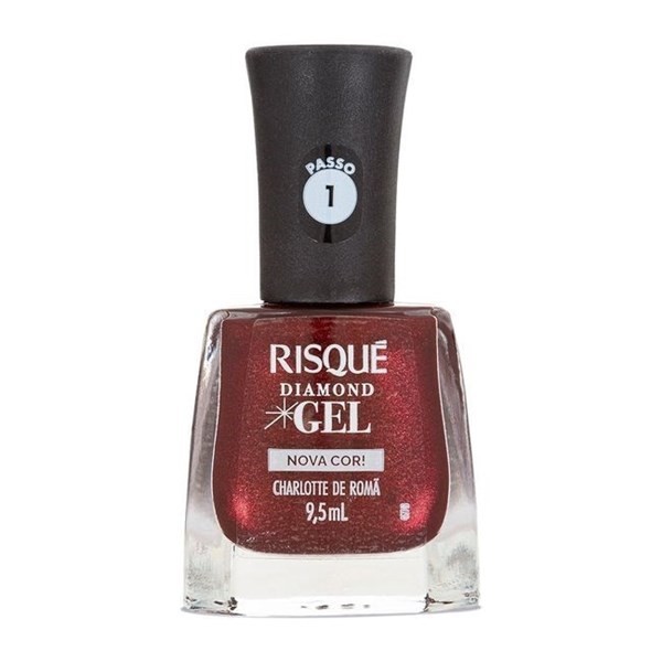 Risque Esmalte Diamond Gel 9.5 ml Color Charlotte de Roma #1