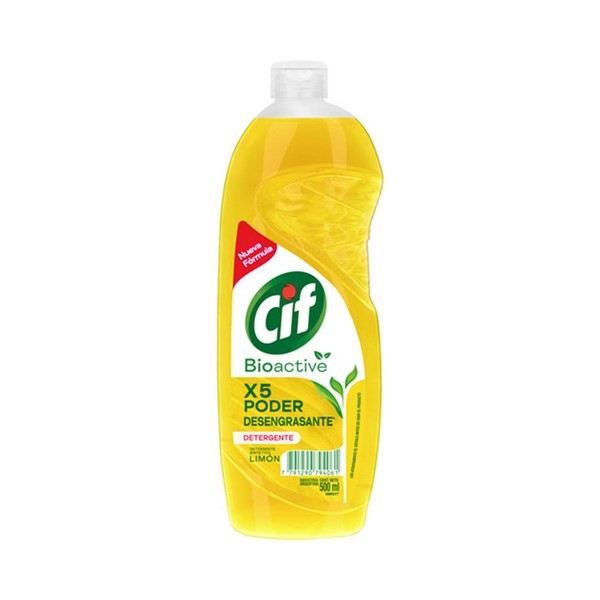 Detergente Cif Bioactive Limón 500 Cc #1