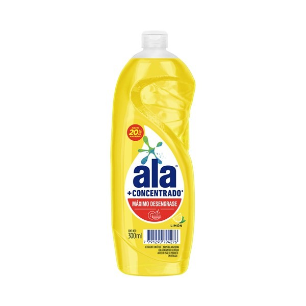 Lavavajilla Concentrado Ala Limón en Botella 300 cc. alt