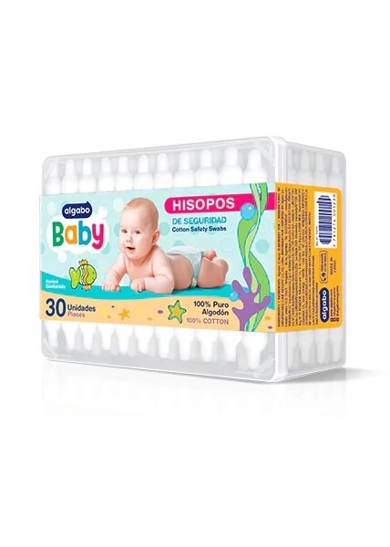 Algabo Hisopos Baby 30 Unidades