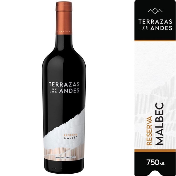 Vino Terrazas De Los Andes Reserva Malbec 750 Ml #1