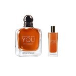 Armani Stronger With You Intensely EDP 100 ml + 15 ml | Set fragancia masculina #3