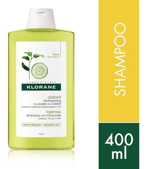 Klorane Shampoo a La Pulpa de Cédrat 400 ml #1