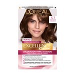 Kit Tintura Excellence Creme Triple Cuidado x 47 g Color 5 7 chocolate Caramelo #1