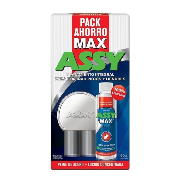 Assy Pack Ahorro Locion Max + Peine