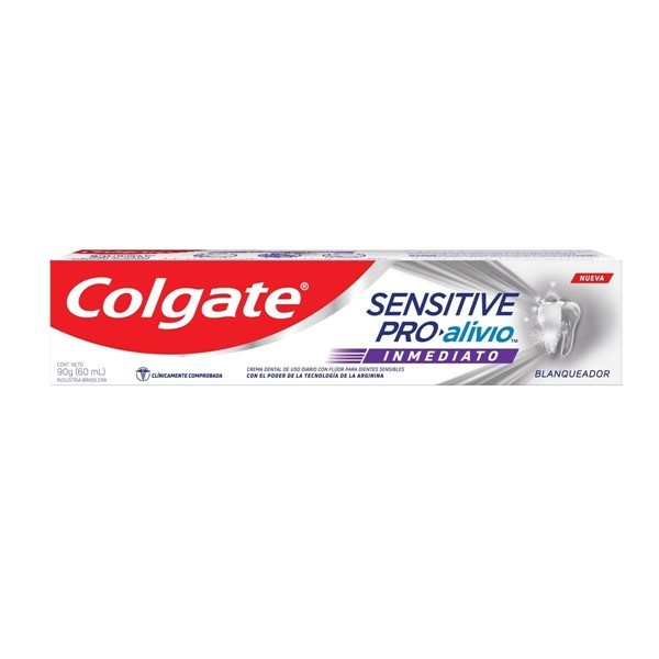 Colgate Crema Dental Sensitive Pro-Alivio Inmediato Blanqueador 90 gr alt