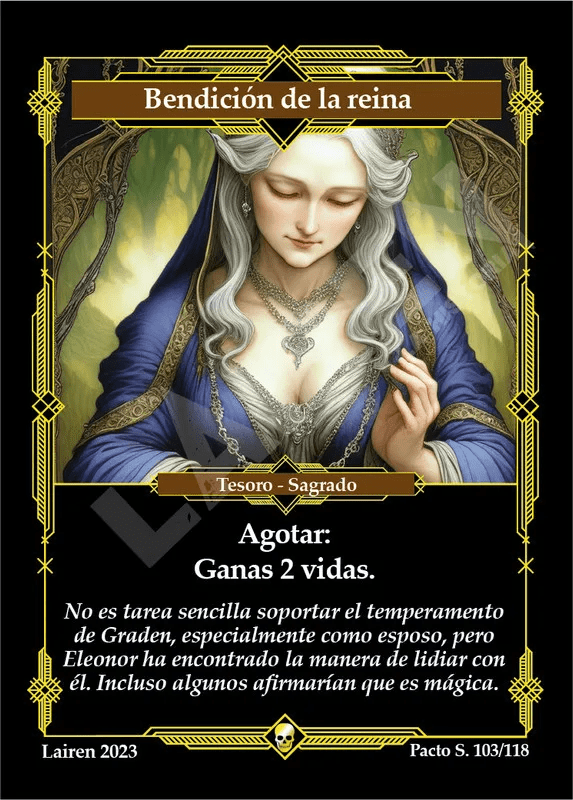 103 Bendicion De La Reina 1ra Edicion #1