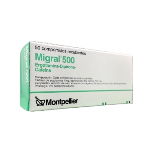 Montpellier Migral 500 Mg x 50 Comp #1