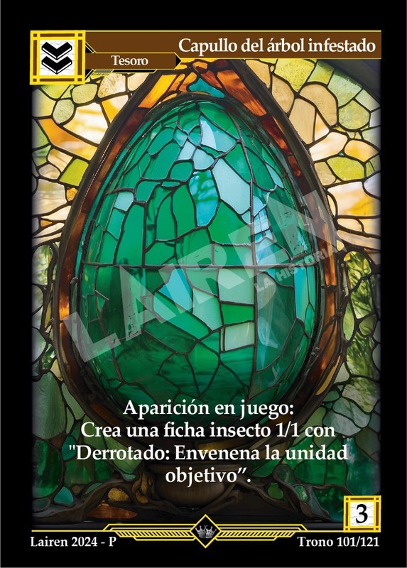 101 Capullo De Arbol Infestado