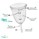 Copita Menstrual Reutilizable Maggacup Talle 2 X 1 Unidad | Color Transparente #2