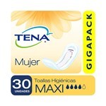 Toallas Maxi Tena Para Mujer x 30 unid #1
