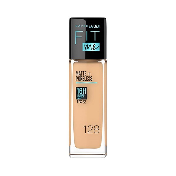 Maybelline Fit Me Matte Poreless 16H 128 warm Nude__Dbaf8c #1