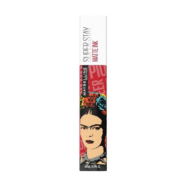 Labial Líquido SuperStay Matte Ink Tono Pioneer Colección Frida Khalo Maybelline alt