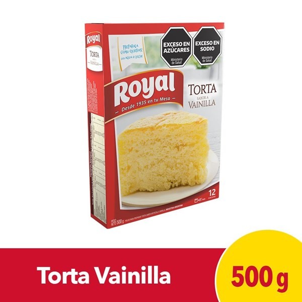 Torta Royal Para Preparar Sabor Vainilla 500 G #1