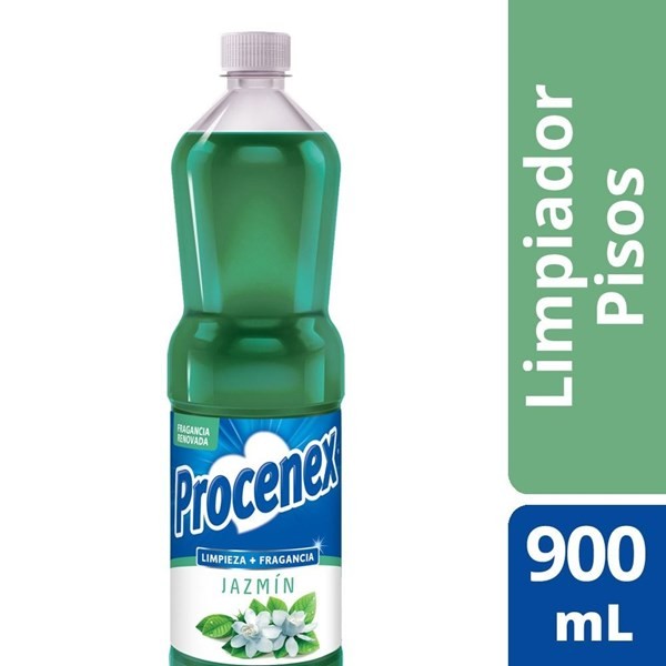 Limpiador Líquido Pisos Procenex 2 en 1 jazmín 900 ml #1
