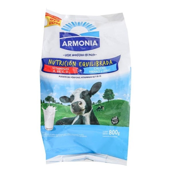 Leche En Polvo Armonía 800 G #1