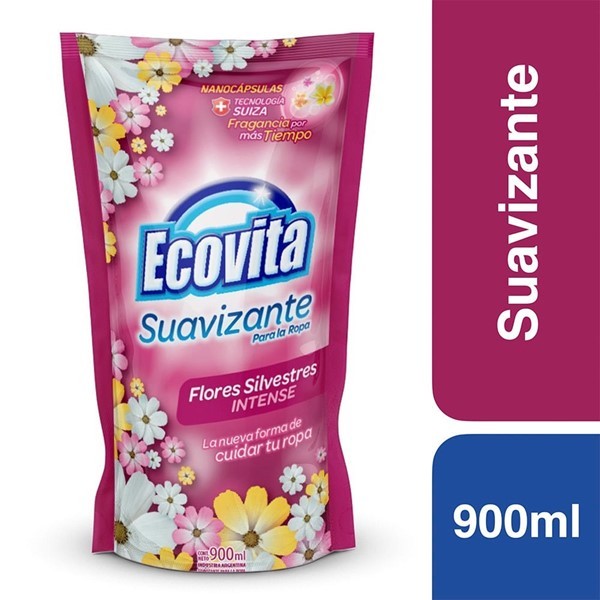 Suavizante Ecovita Flores Silvestres Inten Dp