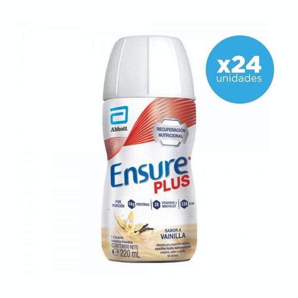 Combo Ensure Plus Sabor Vainilla 220 ml x 24 Unidades #1