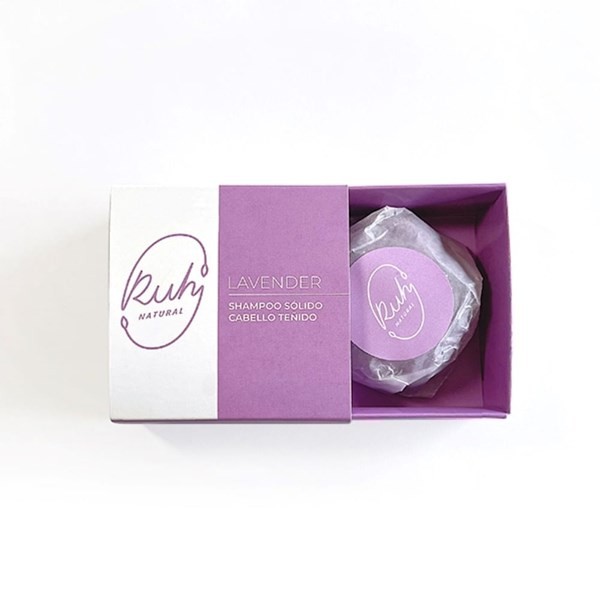 Shampoo Solido Ruh Lavender Cabello Teñido x 65 g #1