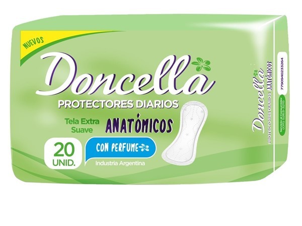 Doncella Protector Anatomico Con Perfume (20 Unidades) #1