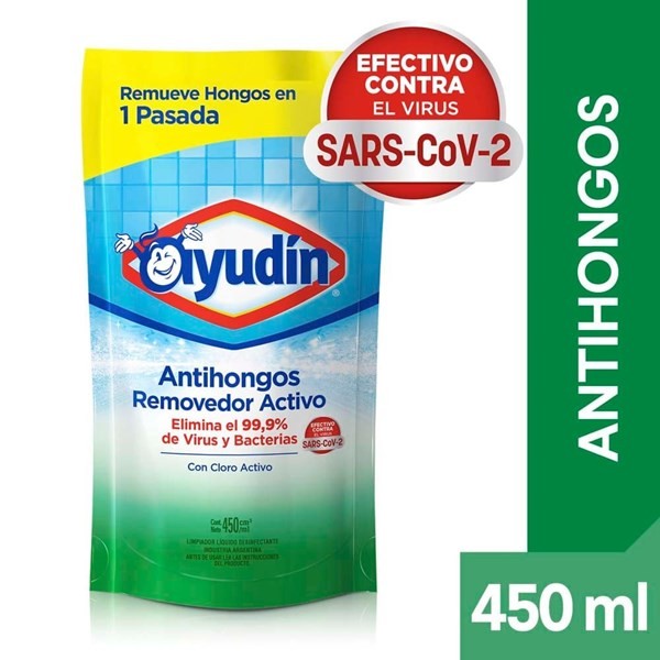 Limpiador Antihongos Ayudin Removedor Activo Envase Economico 450 Ml #1