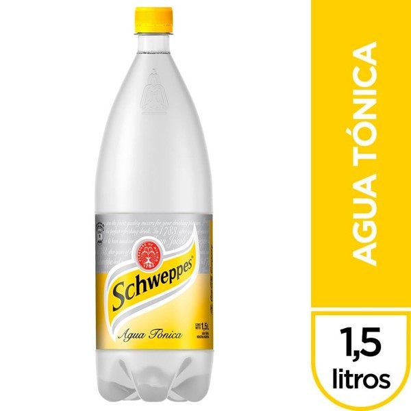 Gaseosa Schweppes Tónica 1.5 L #1 Gaseosa Schweppes Tónica 1.5 L #1