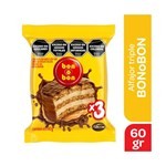 Alfajor de Chocolate Triple Bon O Bon 60 Grs #1