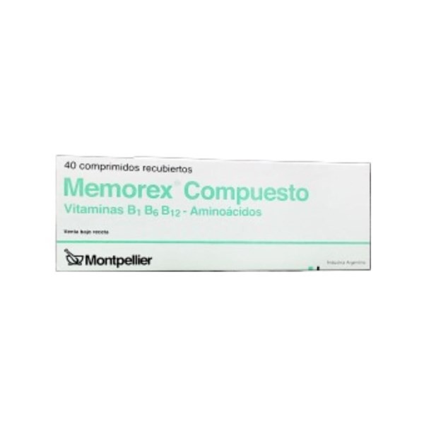 Montpellier Memorex Compuesto x 40 Comp