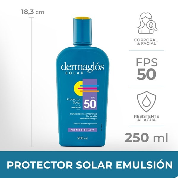 Dermaglos Kit Solar Familiar Fps 50 + Post Solar Tamaño 4 Unid alt