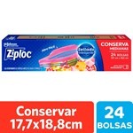 Ziploc Bolsas Herméticas Para Conservar Medianas (24 Unidades) #1