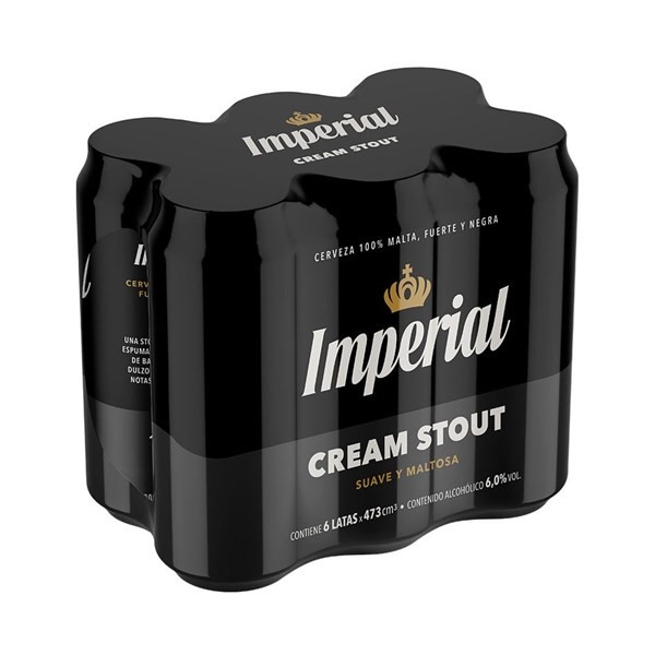 Cerveza Imperial Stout 473 cc Sixpack #1