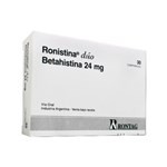 Rontag Ronistina Duo Betahistina 24 Mg x 30 Comp #1
