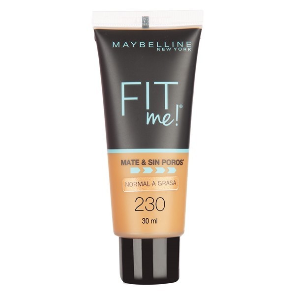 BASE LÍQUIDADE MAQUILLAJE MAYBELLINE FIT ME MATTE X 30 ml #1