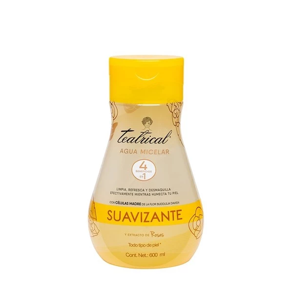Teatrical Agua Micelar Suavizante 4 en 1 600 ml