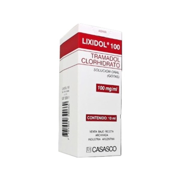Casasco Lixidol Gotas Tramadol 100 Mg x 10 ml #1