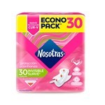 Nosotras Toalla Invisible Curv Tipo Algodón (30 Unidades) #2