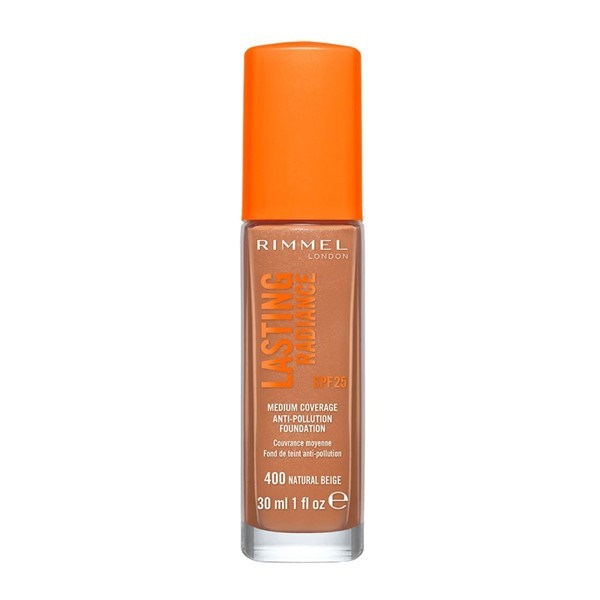 Rimmel Base Lasting Radiance Foundation 400 natural Beige #1