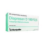 Montpellier Diapresan D 160 / 12,5 Mg Valsartán+Hidroclorotiazida x 30 Comp #1