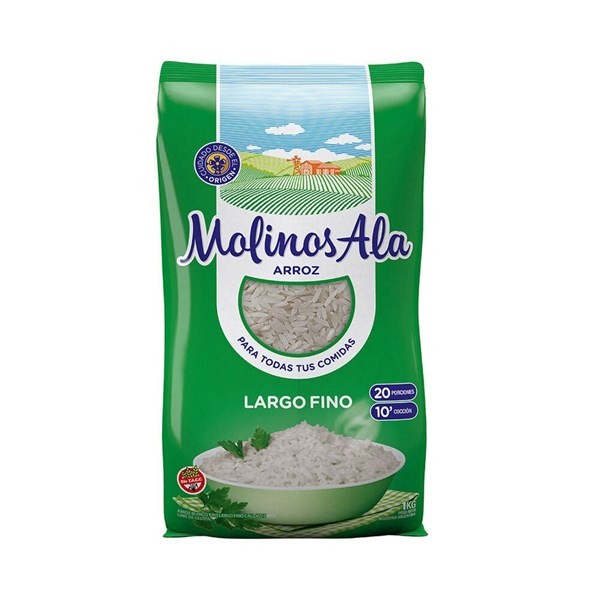Arroz Largo Fino Molinos Ala 1 Kg. #1