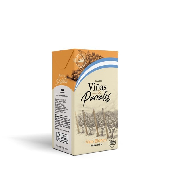 Vino Blanco Dulce Viñas Y Parrales Tetra 1 lts. alt