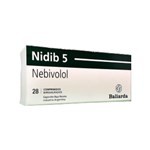 Baliarda Nidib 5 Mg Nebivolol x 28 Comp Birranurados #1