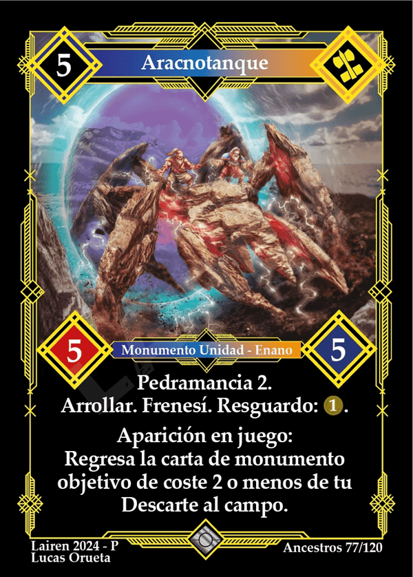 77 Aracnotanque - Coste 5 #1