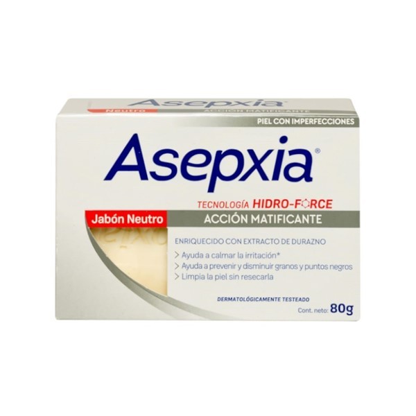 Asepxia Jabón Neutro 80 gr alt