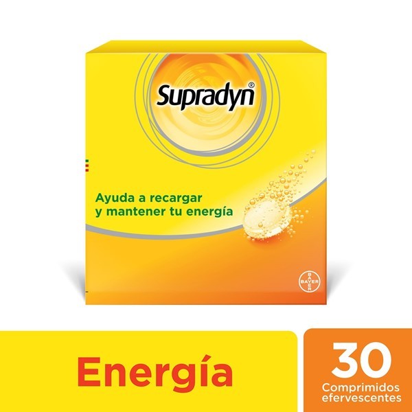 Supradyn Suplemento Nutricional Tabletas Efervescentes (30 Unidades) alt